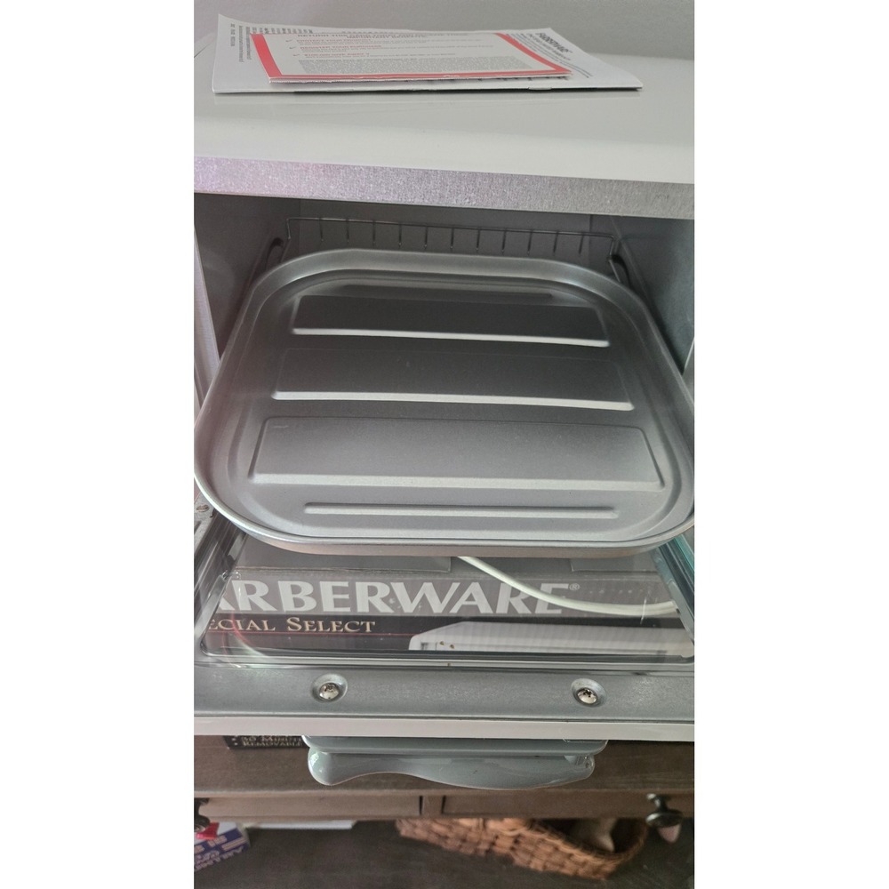 Farberware FSTO400 Special Select 4 Slice Toaster Oven Timer Open Box Vintage - Picture 9 of 9